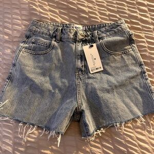 Princess Polly Laurena Denim Shorts